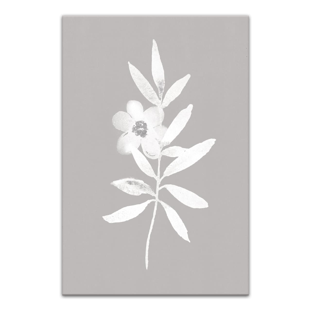 Soft White Flower 20" x 30" Canvas Wall Art